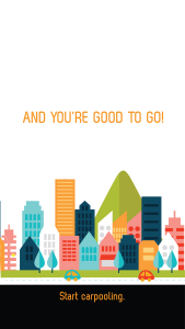 sRide carpooling you are good to go