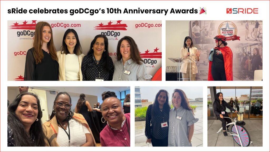 sRide Celebrates goDCgo’s 10th Anniversary Awards